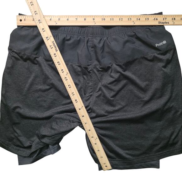 Spyder Men’s Gray ProW B Lined Activewear Running Shorts XL - Picture 5 of 6